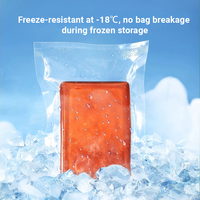 Sacs sous vide en nylon PA/PE haute barrière importés du Japon, sacs en plastique pour maïs avec poignées à fermeture hermétique pour l'emballage alimentaire