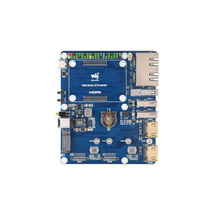 Gigabit / 2.5G Ethernet kép ban cơ sở cho Raspberry Pi CM5 Dual RJ45 cổng Ethernet hỗ trợ kép 4k hiển thị kết quả đầu ra - Product Image 3
