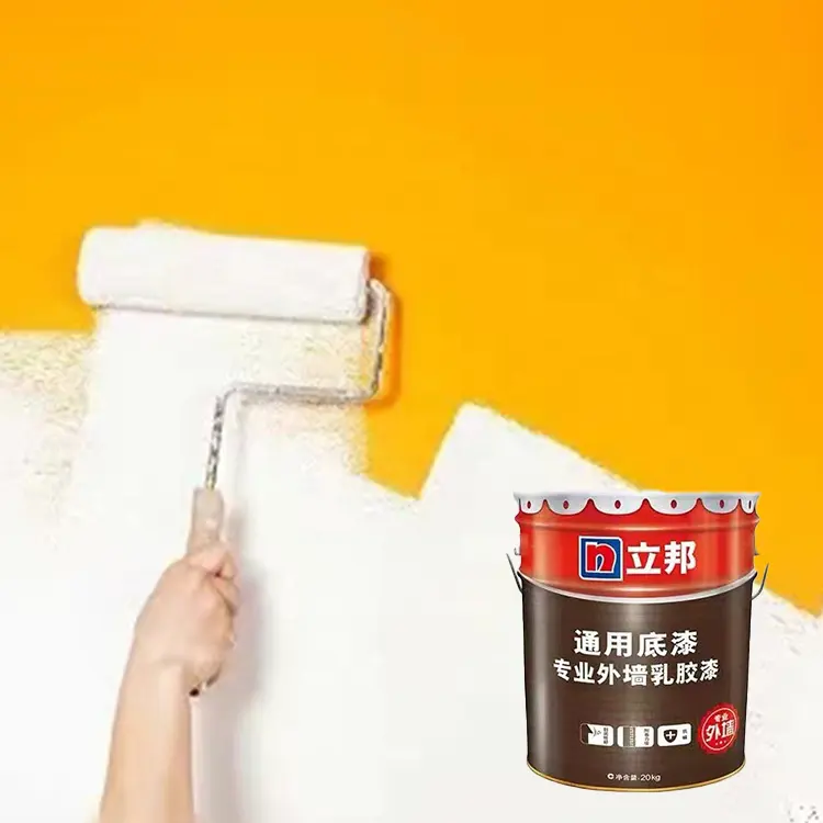 construction real estate home decor architecture decoration Exterior wall primer latex paint for house coating