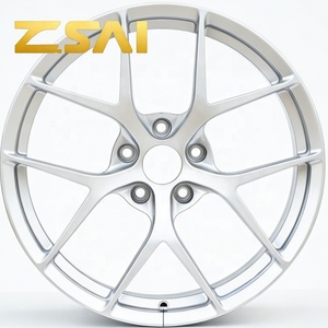 Jantes de voiture de luxe personnalisées de 15, 16, 17 et 18 pouces, 5 trous, 5*100, 5*114.3, jantes de rechange, finition brillante, alliage forgé - Product Image 3