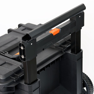 Valigia rigida protettiva per attrezzature di grandi dimensioni con ruote direzionali e tirante, con schiuma pretagliata e maniglia, per armi e sicurezza - Product Image 1