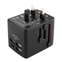 Adaptador de Viaje Universal con 4 Puertos USB, el Más Vendido