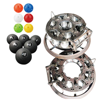 Moule rotatif en aluminium sur mesure pour balles de sport en PVC, balles de plage, fabricant de moules