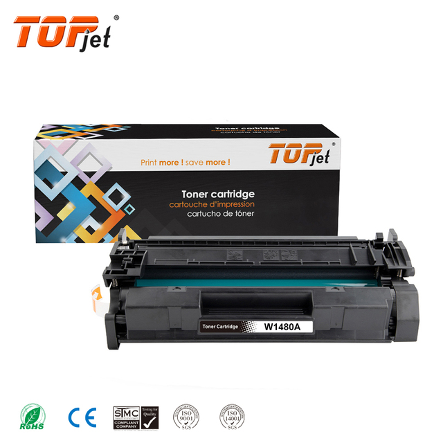 Topjet W1480A W1480X 148A 148X Compatible Black Toner Cartridge for HP LaserJet Pro 4001dn 4001dw MFP 4101fdn 4101fdw Printer