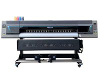 Neuer Jade 1,8m Sublimationsdrucker mit Touchscreen, 4 Druckköpfen, Multifunktional für Polyestergewebe, 1200dpi