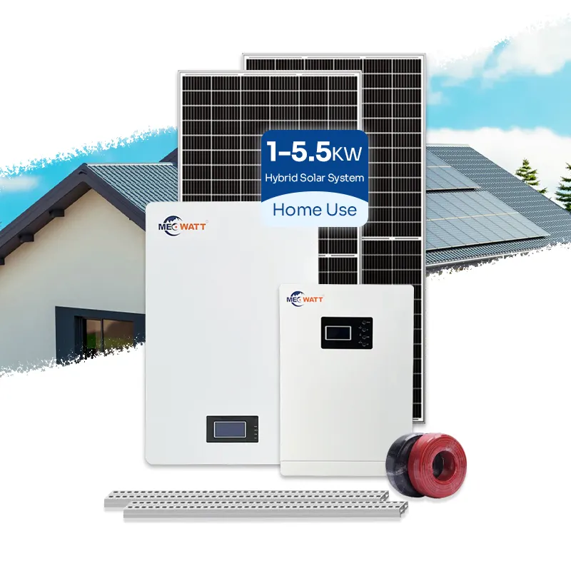 Accueil prix de gros générateur d'énergie intelligent hors réseau 3,5 kw panneaux solaires systèmes solaires coût d'installation complet pour réfrigérateur