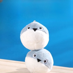 DL123 portachiavi di buona qualità scodinzolante gatto peluche corda morso piccolo Shiba Inu giocattolo Capibala bambola ciondolo coppie - Product Image 3