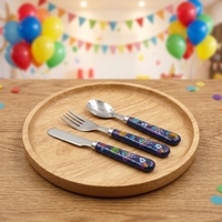 Couverts pour bébé ou enfant en bas âge sans BPA, compatibles lave-vaisselle, fourchettes et cuillères, couverts design pour bébé