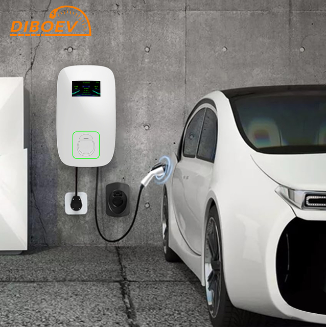 DIBOEV GB/T 7KW New Home EV OCPP Charger 32ARFID Card Mode 3 Car Charging Point with Billing Function EV
