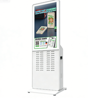 Machine de location de chargeurs de téléphone publicitaires à grand écran, prix d'usine