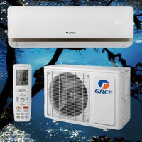 Système de climatisation intelligent Gree Split avec compresseur T3, refroidissement et chauffage, vente directe d'usine pour projets d'ingénierie
