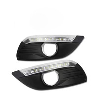 DLAND 2008-2011 FOCUS sedán LED luz diurna lámpara antiniebla V3, para FORD