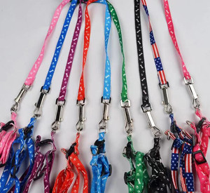 Collier et harnais <span class=keywords><strong>pour</strong></span> animaux de compagnie en nylon doux et bon marché, fabriqué en polyester, impression personnalisée, <span class=keywords><strong>laisse</strong></span> <span class=keywords><strong>pour</strong></span> <span class=keywords><strong>chien</strong></span>, <span class=keywords><strong>pour</strong></span> petits chiots - Product Image 5