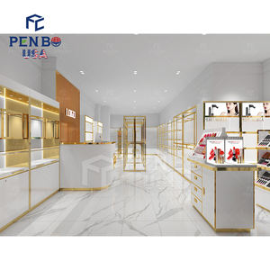 Luxurious Modern Led Lighting Gold Bridal Shop Display <b>Rack</b> High End Women Dress Boutique <b>Clothing</b> Shop Decoration Design - Product Image 4