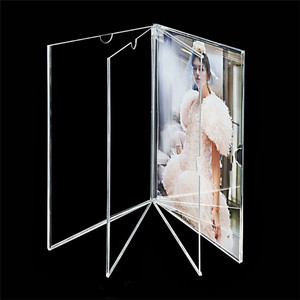 Album de <span class=keywords><strong>Photos</strong></span> en acrylique ultra-fin, cadre magnétique transparent, meuble de luxe, Morden - Product Image 2