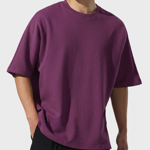 Camiseta Extra Grande para Hombre, Algodón Suave Premium, Cuello Redondo, Manga Corta, Estilo Urbano Informal, Transpirable y Cómoda - Product Image 6