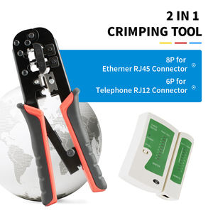 Lan Utp Netwerk Reparatie Tool Kit Draad Stripper En Schroevendraaier Met Lan <span class=keywords><strong>Tester</strong></span> Voor Netwerk Technicus - Product Image 3
