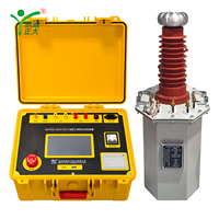 Testeur Hipot AC/DC KDYDQ à écran tactile pour essais de résistance à la fréquence et à la tension, 5 kVA 50 kV, avec transformateur d'essai immergé dans l'huile