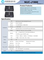 PC Industrial sin Ventilador con Procesador Intel J1800/J1900/N2830, 16GB de RAM, 256GB SSD para Aplicaciones de Automatización Industrial