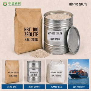 ตัวเร่งปฏิกิริยาซีโอไลต์ชนิด <span class=keywords><strong>Y</strong></span> รุ่น HST-100 สำหรับกระบวนการแคร็กกิ้งแบบ FCC และไฮโดรแคร็กกิ้ง FAU SiO2 <span class=keywords><strong>Al2O3</strong></span> 4.8-5.5 - Product Image 6