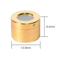 Nouvelles pointes de laser à fibre OEM MAX haute précision argentées D12.9 H9.4 1500W pour machine de découpe laser industrielle