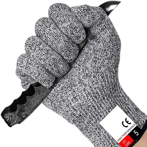 Handveiligheid Anti-Cut Bouwhandschoenen Pu Gecoat Snijbestendige Werkhandschoenen Niveau 5 Anti-Cut Handschoenen
