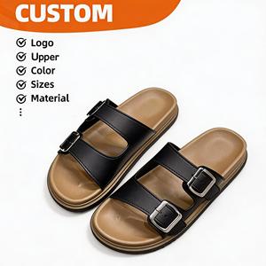 Sandali da <span class=keywords><strong>donna</strong></span> con plateau e doppia fibbia, regolabili, a punta aperta, estivi, adatti per viaggi all'aperto, spiaggia, <span class=keywords><strong>antiscivolo</strong></span>, casual - Product Image 6