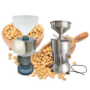 Máquina comercial para hacer leche de soja, extractor de pulpa de frijol de acero inoxidable, equipo de procesamiento de leche vegetal fácil de operar - Product Image 1