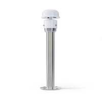 Station météo Modbus Rs485 basse consommation, mini anémomètre portable à capteur ultrasonique de vent et de direction