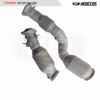 Tubo de Escape de Acero Inoxidable de Alta Calidad con Aislamiento Térmico para BMW M3 M4 G8X 3.0T, Convertidor Catalítico de Alto Flujo y Rendimiento