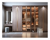 Système de porte coulissante sur mesure pour armoire, rangement de placard, organisation de chambre à coucher, meuble de chambre, penderie avec miroir