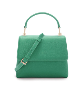 Sac à main femme classique en cuir végétalien PU avec logo personnalisé, petit portefeuille à rabat, sac à bandoulière - Product Image 3