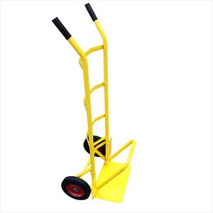 भारी ड्यूटी हैंड ट्रॉली ht40 ht50 के साथ 8 "ठोस पहिया फोल्डिंग टो प्लेट भंडारण उपकरण कार्ट के साथ - Product Image 2