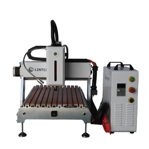 Goedkope Cnc Freesmachine 3 As 4 As Mini Desktop Cnc Router 3030 3040 Voor Metalen Aluminium Pcb