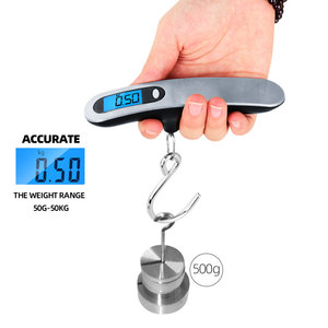 Beichen-báscula de equipaje colgante, balanza de pesca Digital LCD de 50kg/10g - Product Image 3