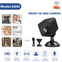 Mini caméra IP WiFi6 HD 720P, communication vocale bidirectionnelle sans fil, caméra de sécurité pour maison intelligente, Vision nocturne, batterie intégrée de 500mAh