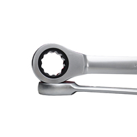 Llave de Trinquete Combinada Bidireccional de 10 mm, Grado Industrial, Acero al Cromo Vanadio, Métrica, OEM, Herramienta de Reparación de Carrocería