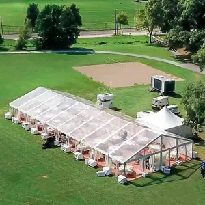 Aluminium Frame Structuur Buitentent Transparante Luifel Tent Tent Bruiloft Evenement Party Tent