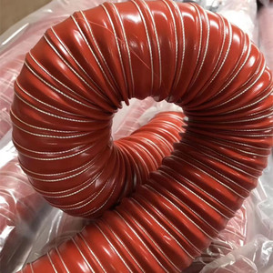 Manufacturer Low Price Sales High Heat Fabric Flexible High Temperature <strong>Silicone</strong> Duct <strong>Hose</strong> - Product Image 3