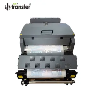 Neuankömmling 60 cm DTF Shake Pulver Maschine T-Shirt Druckmaschine Wärme übertragung DTF PET Film drucker Schüttel pulver Maschine