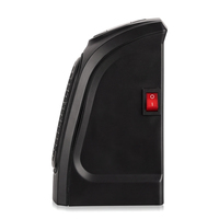 Radiateur soufflant portable RAF R.1415 400W, chauffage rapide avec minuterie et multiprises de sécurité pour maison et bureau