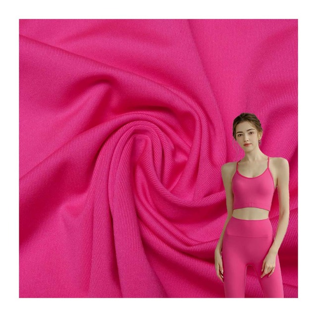 Wingtex 93% Recycled Polyester 7% Elastane Plain Stretch Single Jersey Moisture-absorbing Breathable Wicking Fabric Dress Girls