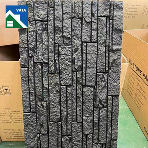 Panneaux muraux en PU pour usage commercial, imitation <span class=keywords><strong>pierre</strong></span>, finition <span class=keywords><strong>pierre</strong></span> cultivée, panneaux muraux artificiels en PU pour hôtel - Product Image 3