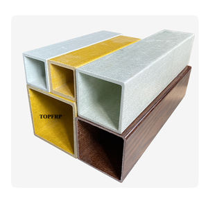 Produsen Profil Ekstrusi Bahan Komposit FRP Berkekuatan Tinggi, Pipa Persegi, Pipa Plastik - Product Image 3