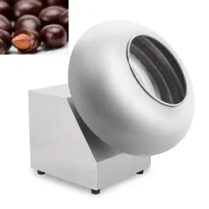 Machine d'enrobage de boule de chocolat bonbon