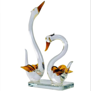 โดมแก้วโบโรซิลิเกตสูงแบบทำมือปรับแต่งได้ ลายสัตว์นกบิน ดีไซน์โลกแก้วจิ๋ว ของตกแต่งบ้าน ตรุษจีน - Product Image 1