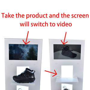 Skc — présentoir de chaussures avec écran LCD, paire de chaussures photosensible, Design gratuit, nouvelle Technique, en métal - Product Image 2