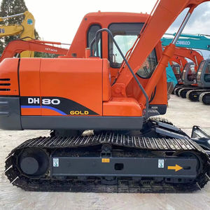 Mini pelleteuse d'occasion Doosan DH80 Original Korea Design Digger Small Digger DH 55 75 80 150 En stock - Product Image 1