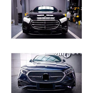 Pour W214 (Facelift 2024 +) Mercedes <span class=keywords><strong>Classe</strong></span> E E260/E300 AMG GT/E6/GT Style Grille Avant (<span class=keywords><strong>Panamericana</strong></span>/Diamond Grill/GT Grill) W214 - Product Image 4