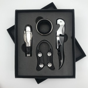 Ensemble cadeau d'ouvre-bouteille à vin personnalisé, ensemble de 4 ouvre-bouteilles à vin, ensemble cadeau de <span class=keywords><strong>tire</strong></span>-<span class=keywords><strong>bouchon</strong></span> à vin - Product Image 6